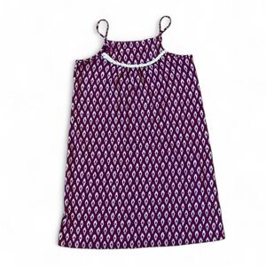 ✨FREE✨ Girls Midi with Spaghetti Straps in Burgundy & Cream Size 8